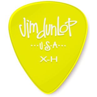 JIM DUNLOP GELS YELLOW EXTRA HEAVY PICK 486-XH