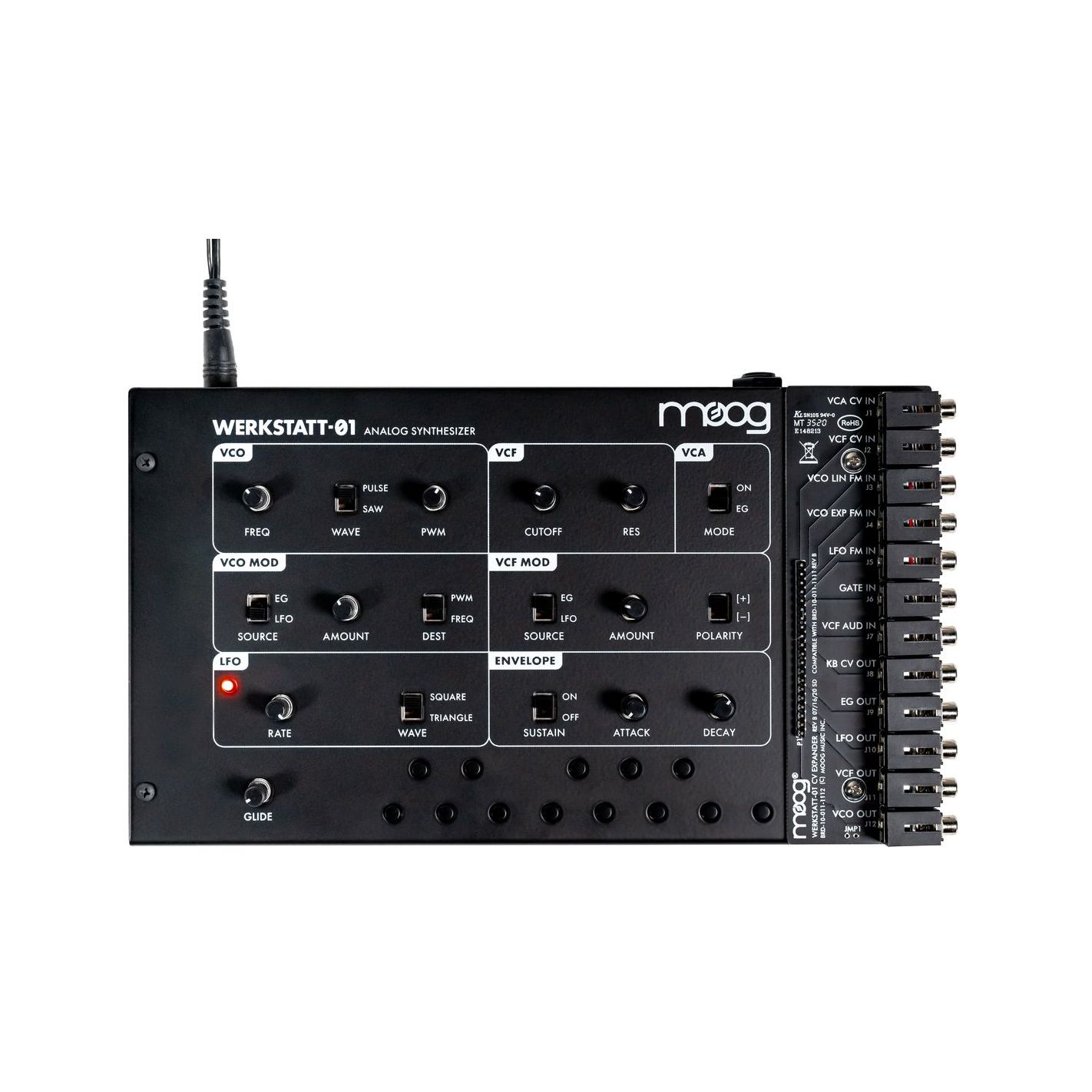 MOOG WERKSTATT-01 + CV EXPANDER