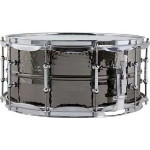 LUDWIG LB417KT 14X6.5 BLACK BEAUTY HAND HAMMERED