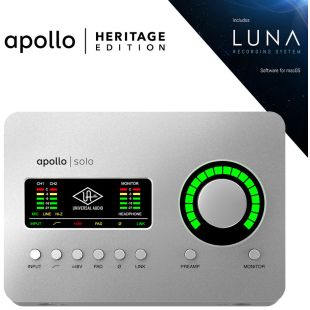 UNIVERSAL AUDIO APOLLO SOLO TB3 HERITAGE