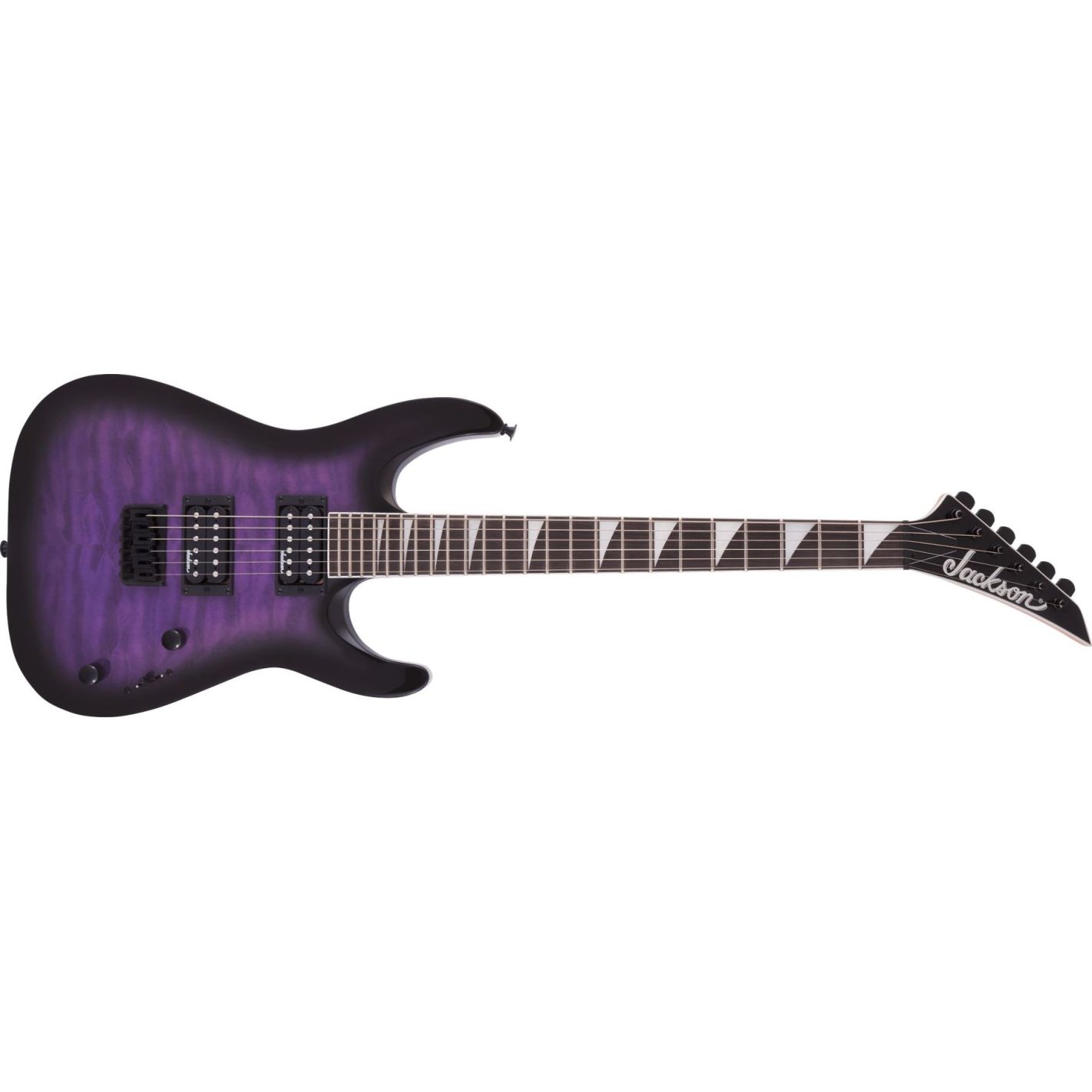 JACKSON JS32Q DKA HT DINKY TRANSPARENT PURPLE BURST