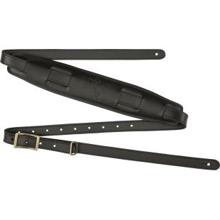 FENDER MUSTANG SADDLE STRAP BLACK