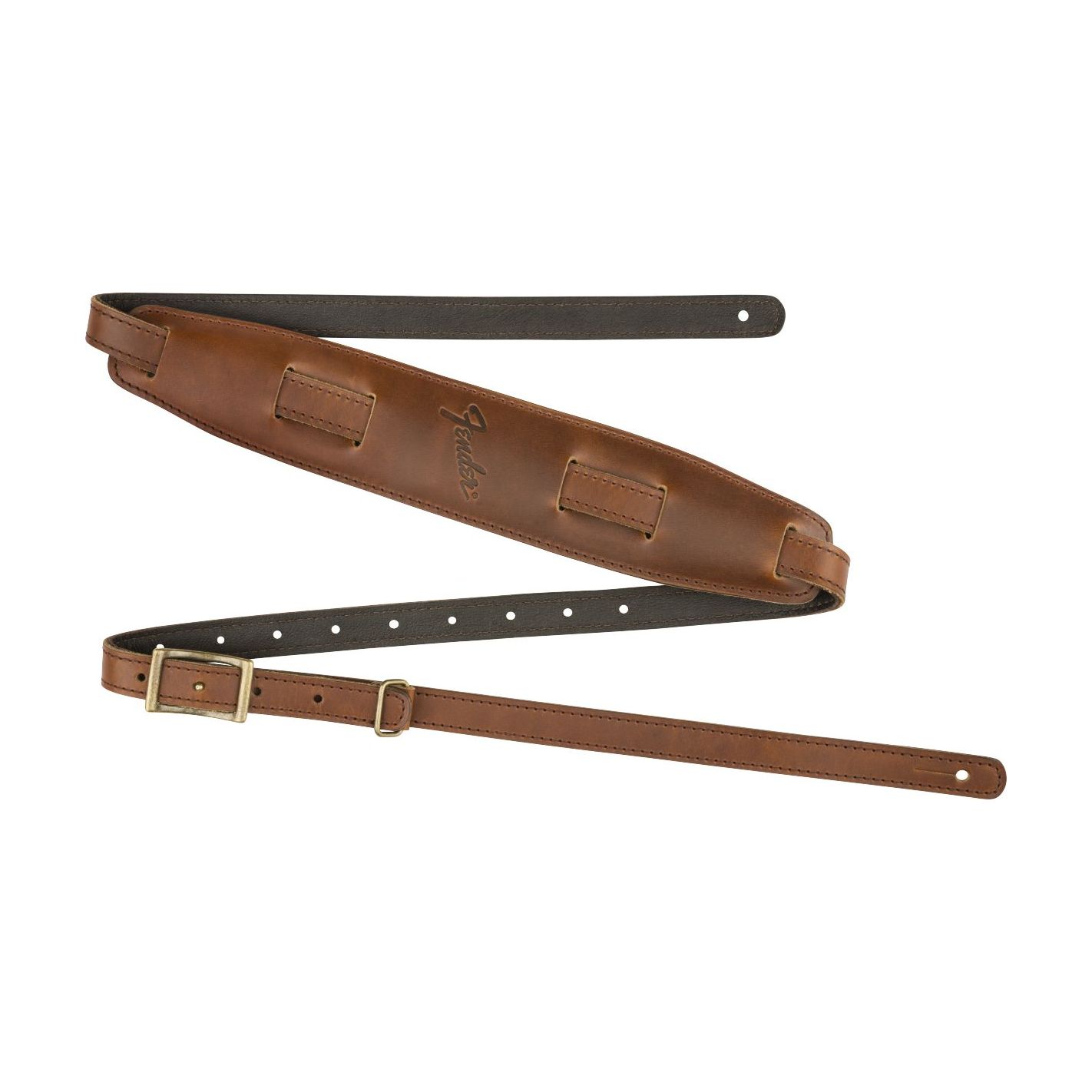 FENDER MUSTANG SADDLE STRAP COGNAC