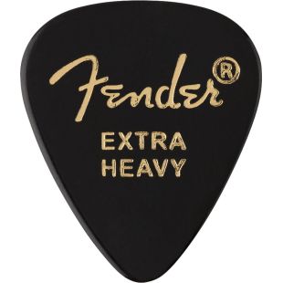 FENDER 351 PREMIUM EXTRA HEAVY BLACK X12
