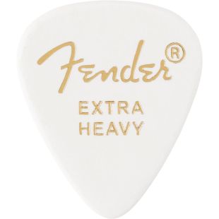 FENDER 351 PREMIUM EXTRA HEAVY WHITE X12