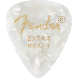 FENDER 351 PREMIUM EXTRA HEAVY WHITE MOTO X12