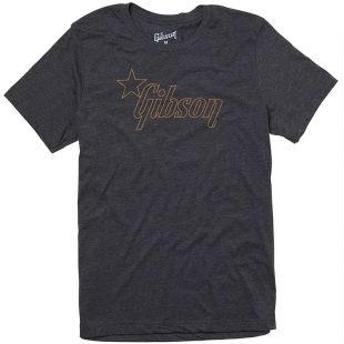 GIBSON STAR LOGO TEE LG