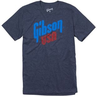 GIBSON USA LOGO TEE LG