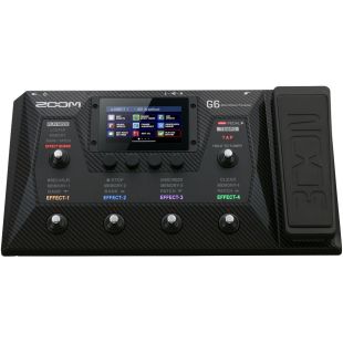 ZOOM G6 MULTI-EFFECTS PROCESSOR