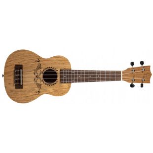 BONES GUITARS UKELELE SOPRANO BONES SP210S CATALPA