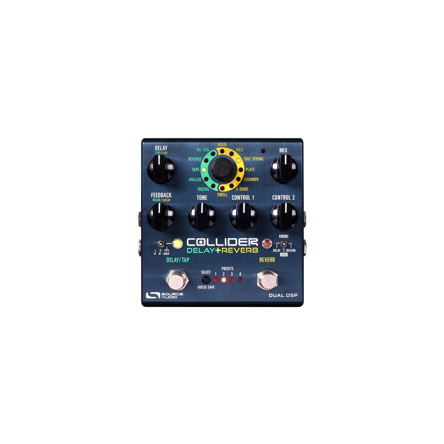SOURCE AUDIO SA263 COLLIDER STEREO DELAY+REVERB