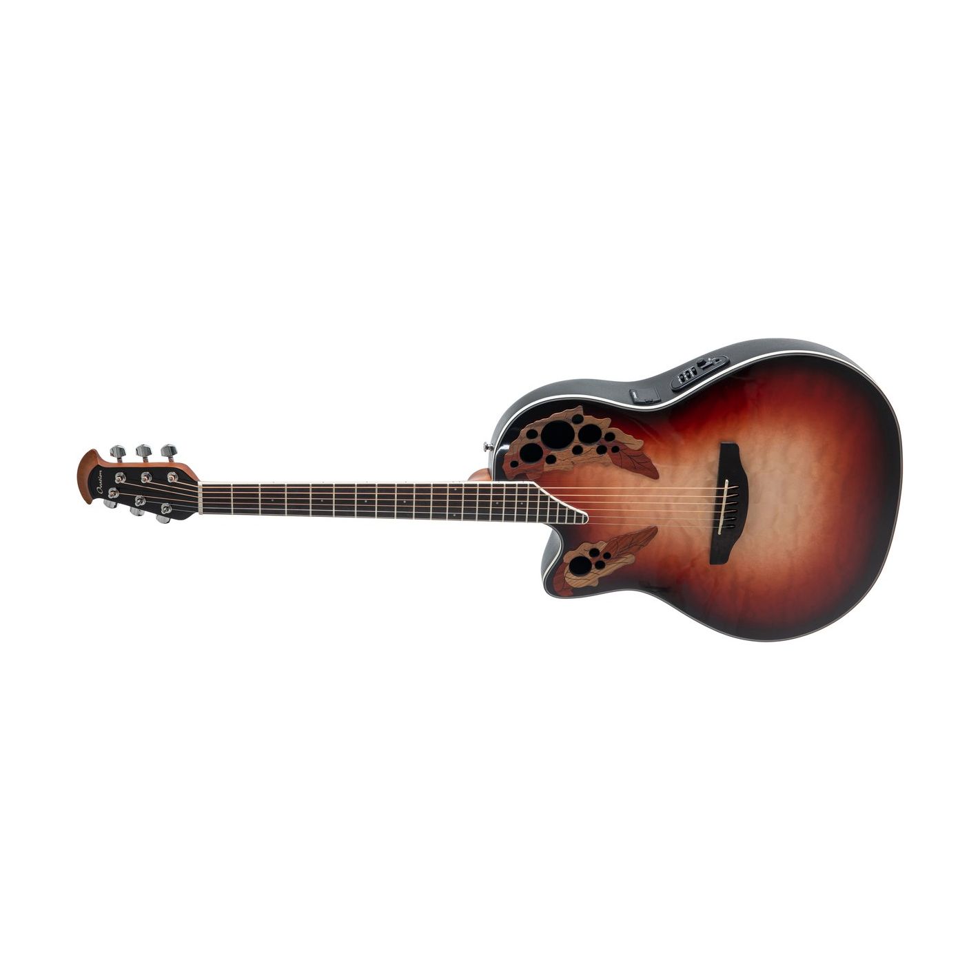 OVATION CE44LX-1R LH ELITE PLUS RUBY BURST