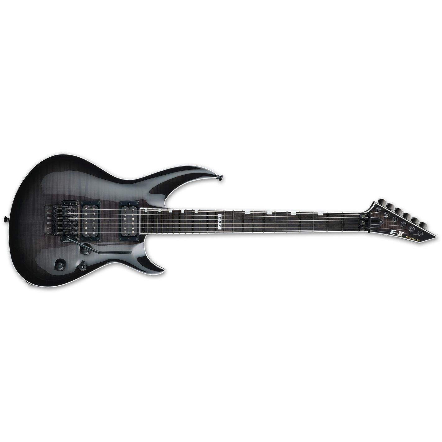 ESP E-II HORIZON-III FR SEE THRU BLACK SUNBURST
