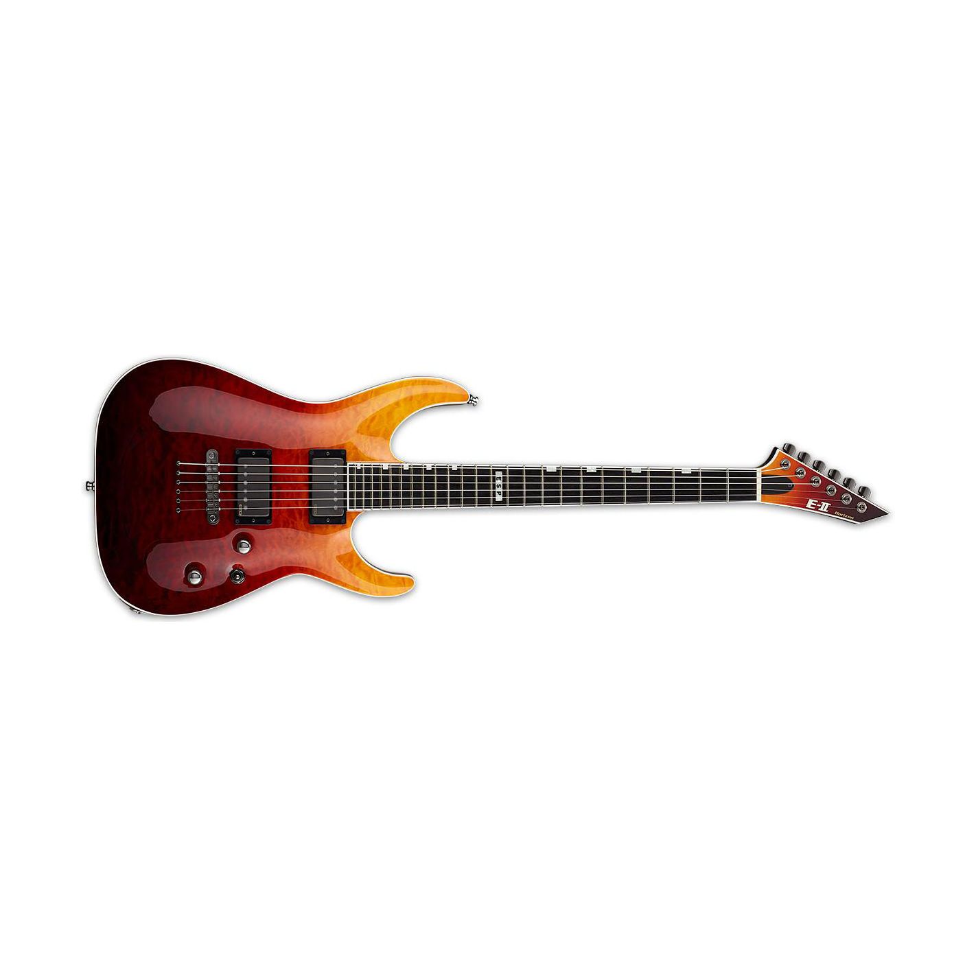 ESP E-II HORIZON NT-II TIGER EYE AMBER FADE