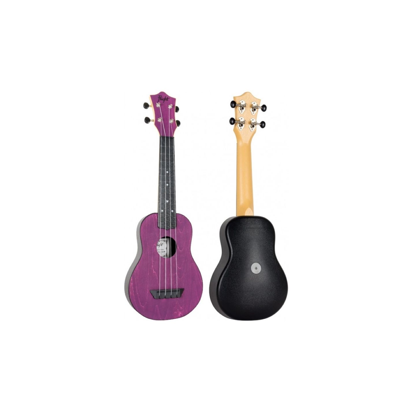FLIGHT TUS 35 TRAVEL PURPURA UKELELE SOPRANO
