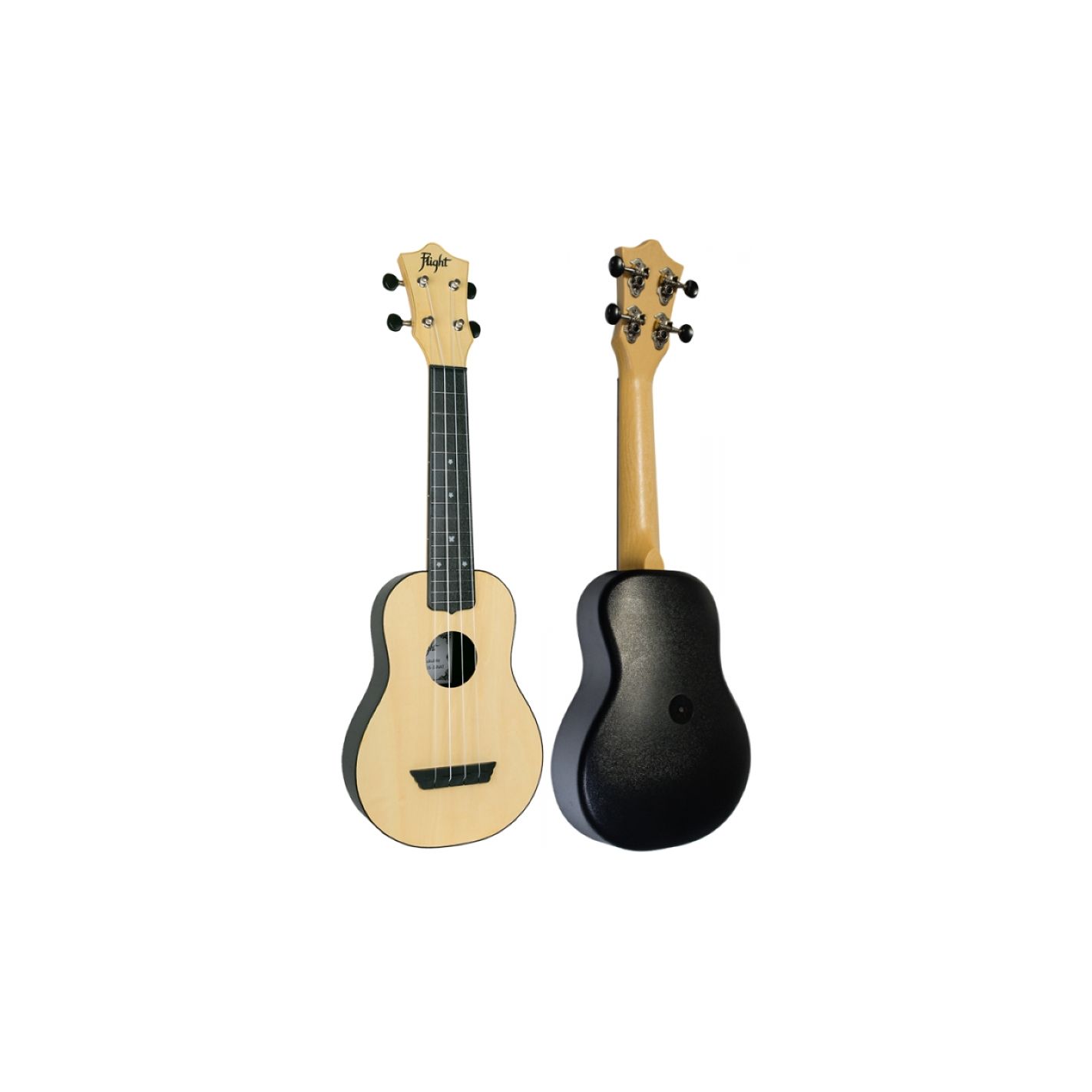 FLIGHT TUS 35 NA TRAVEL NATURAL UKELELE SOPRANO