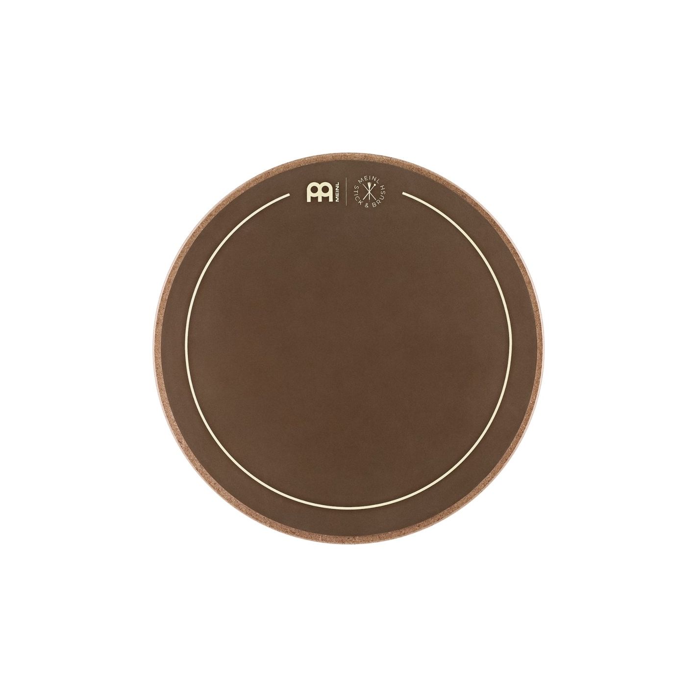 MEINL 12 PRACTICE PAD STICK AND BRUSH