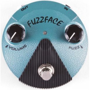 JIM DUNLOP FFM3 JIMI HENDRIX FUZZ FACE DISTORSION MINI TURQUOISE