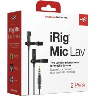 IK MULTIMEDIA iRIG MIC LAV 2 PACK