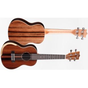 BONES GUITARS UKELELE SOPRANO SP330S EBONY CON REBAJE BRAZOS