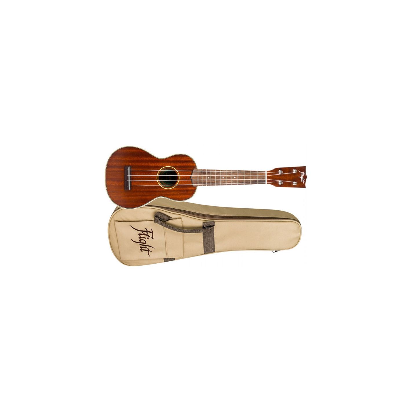 FLIGHT UKELELE SOPRANO MUS-2 HERITAGE