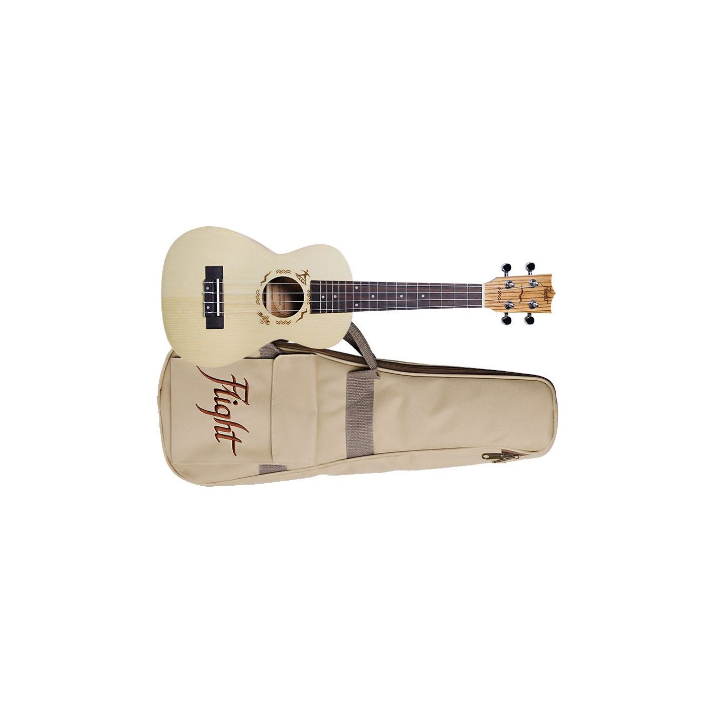 FLIGHT UKELELE CONCERT DUC-325 ZEBRANO