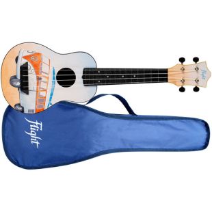 FLIGHT UKELELE SOPRANO TUS-25 TRAVEL BUS