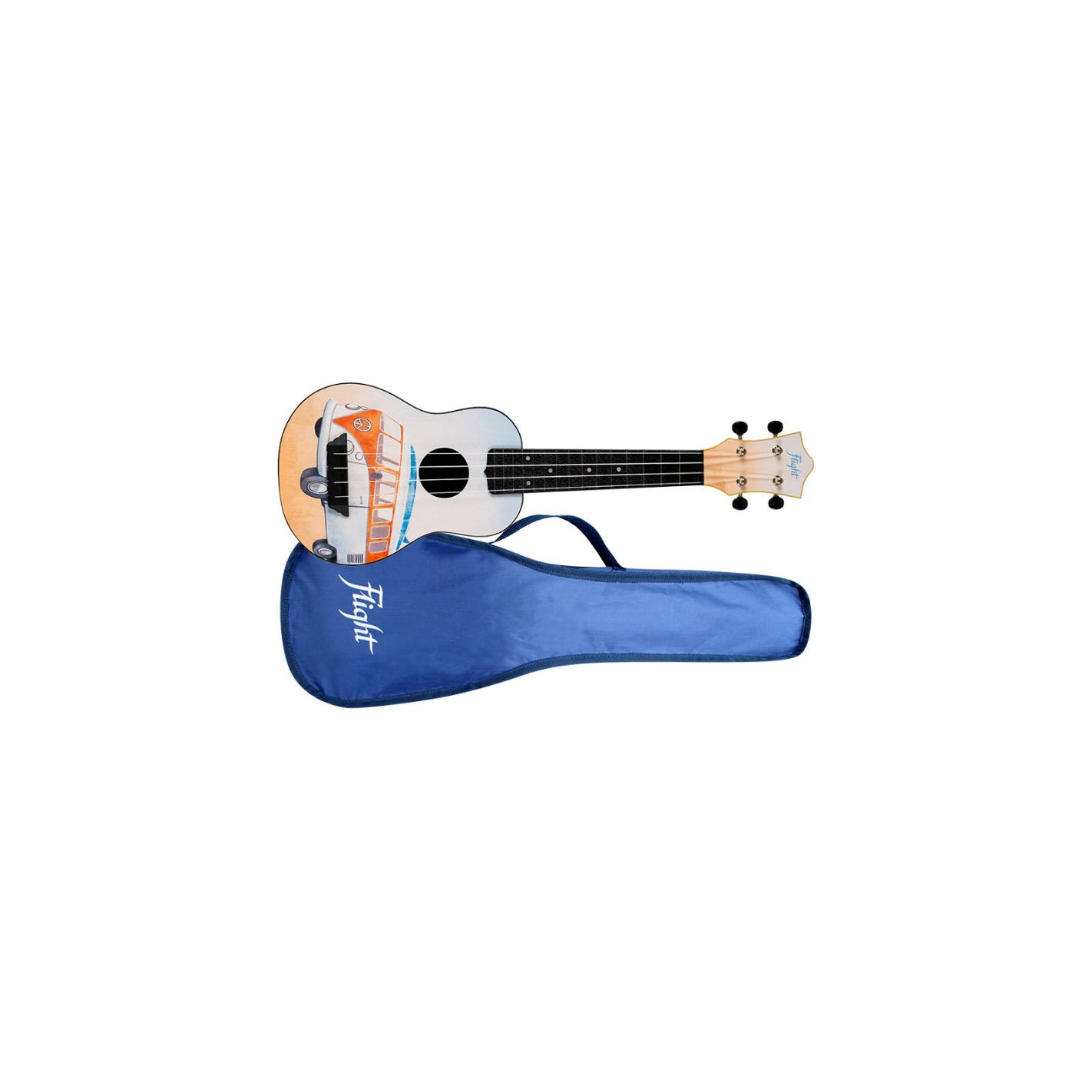 FLIGHT UKELELE SOPRANO TUS-25 TRAVEL BUS