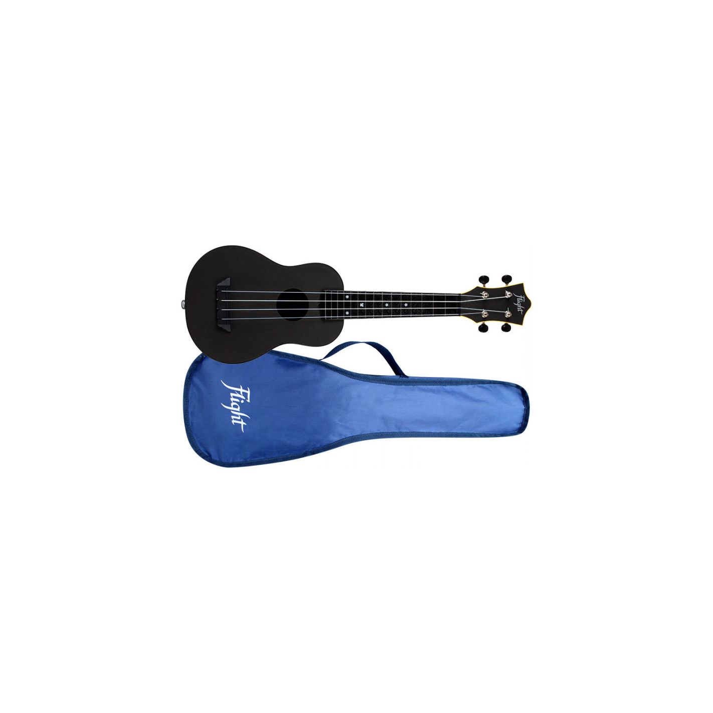 FLIGHT UKELELE SOPRANO TUS-35EBK TRAVEL ELECTRIFICADO NEGRO