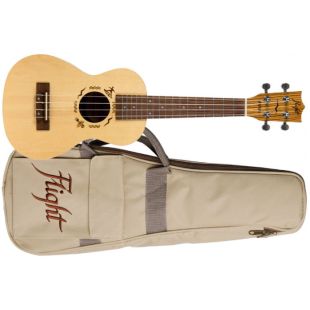 FLIGHT UKELELE CONCERT DUC-525 DESIGNER ABETO ZEBRANO