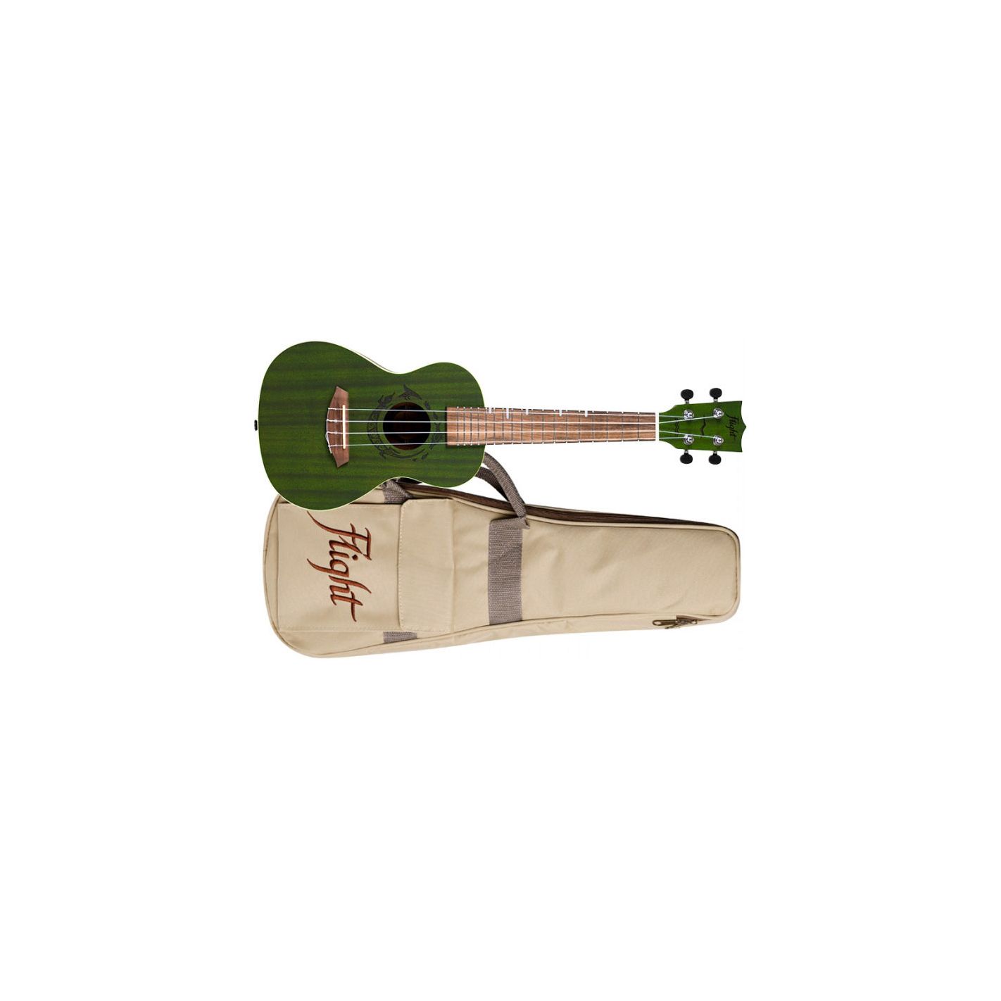 FLIGHT UKELELE CONCERT DUC-380 GEMSTONE JADE