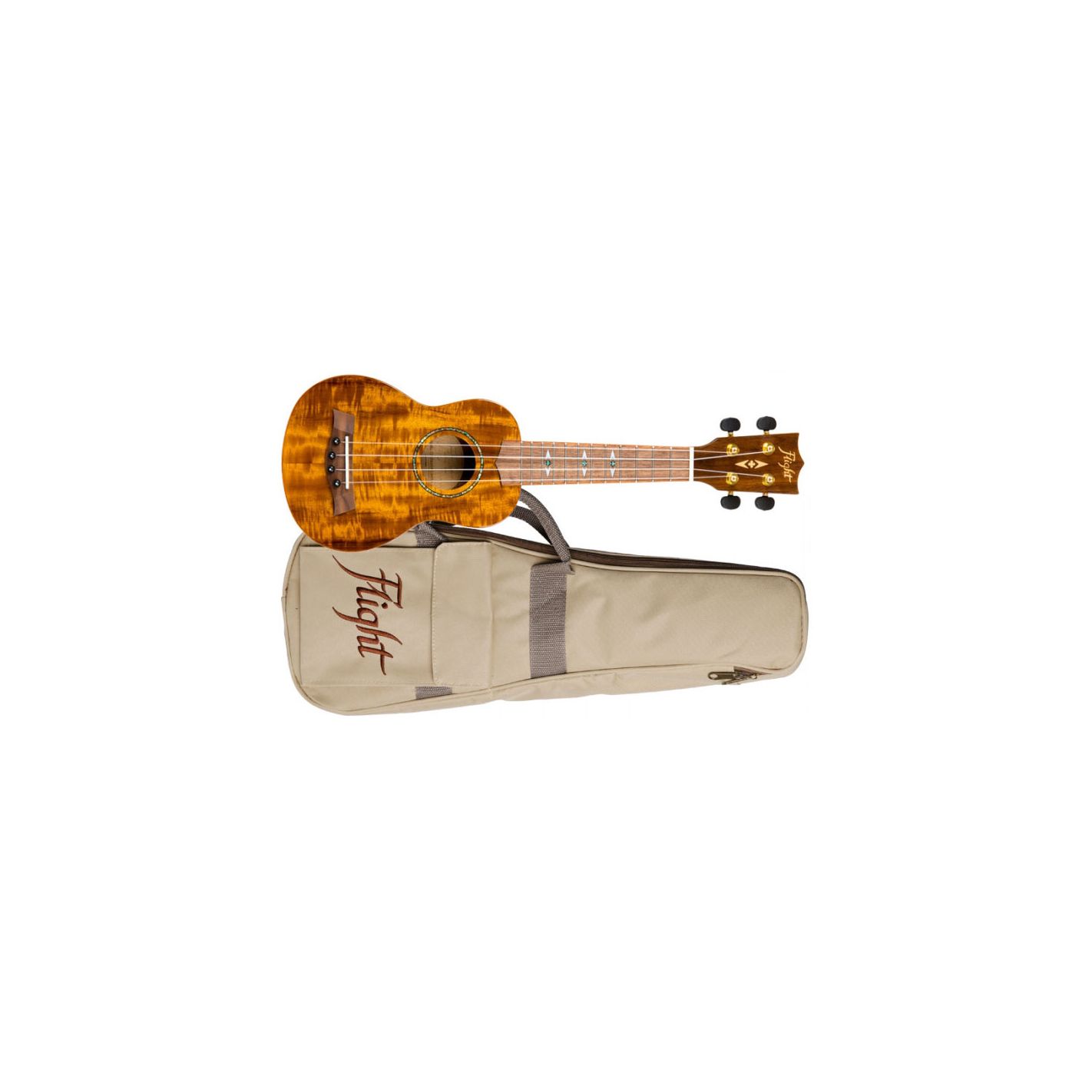 FLIGHT UKELELE SOPRANO DUS-445 SUPERNATURAL GLOSSY