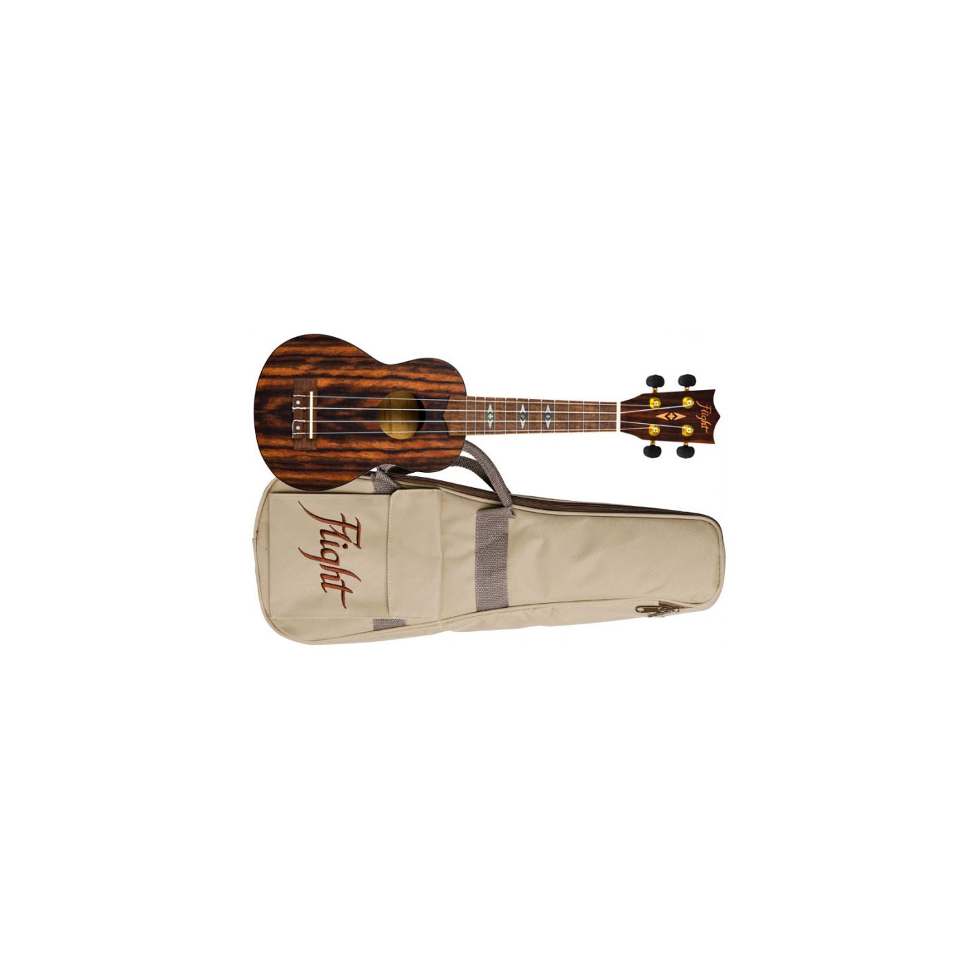 FLIGHT UKELELE SOPRANO DUS-460 SUPERNATURAL AMARA