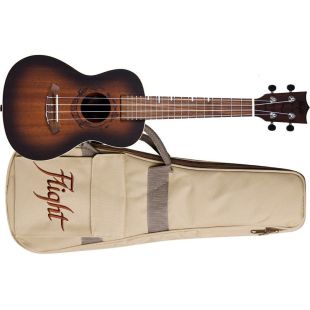 FLIGHT UKELELE CONCERT DUC-380 GEMSTONE AMBER