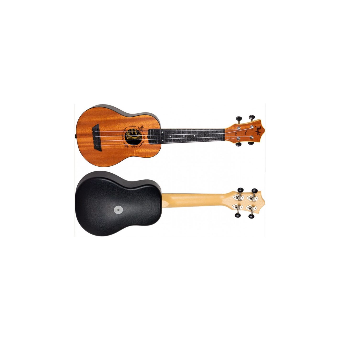 FLIGHT UKELELE SOPRANO TUS-53 TRAVEL MAHOGANY