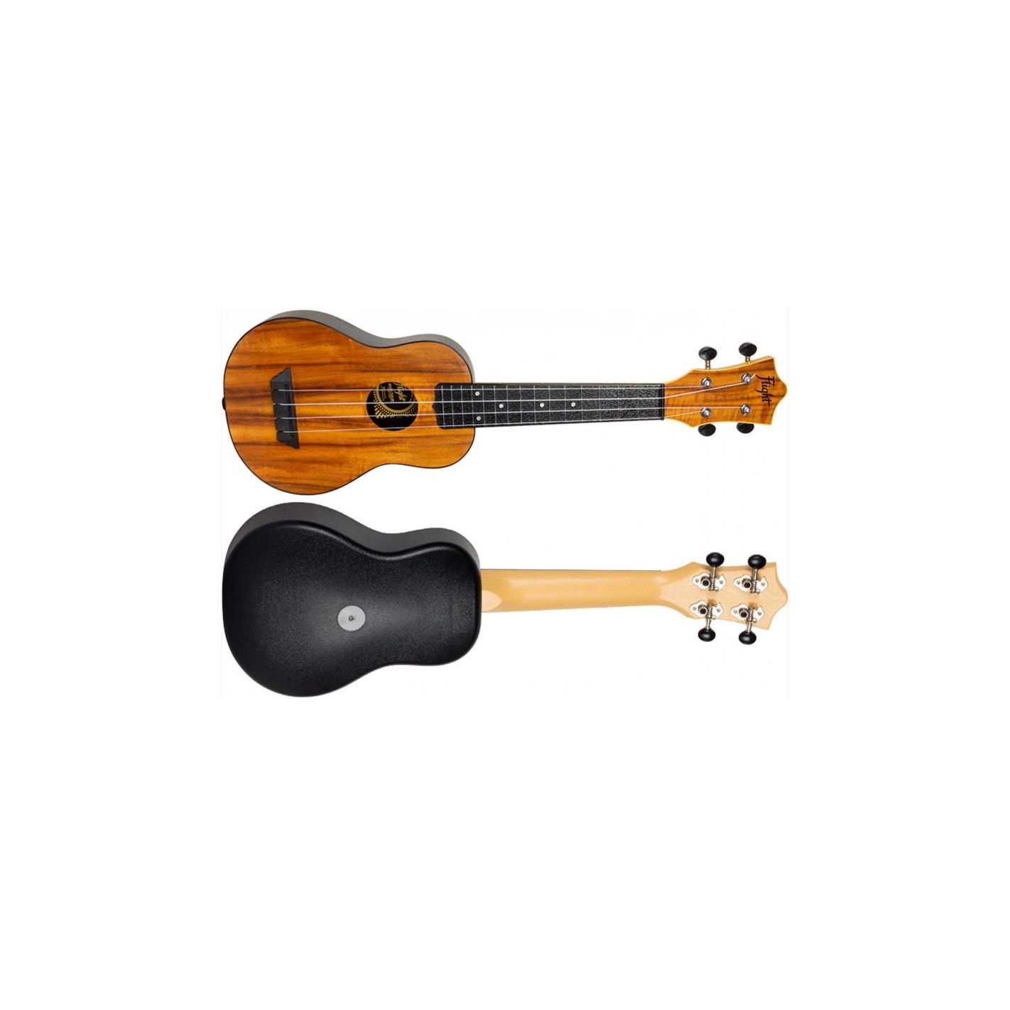 FLIGHT UKELELE SOPRANO TUS-55 TRAVEL ACACIA