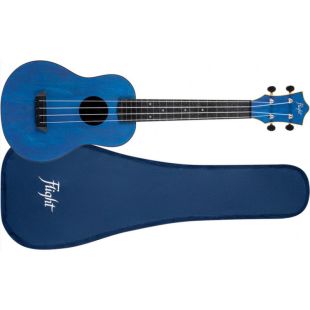 FLIGHT UKELELE CONCERT TUC-35DB TRAVEL AZUL FUERTE