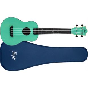FLIGHT UKELELE CONCERT TUC-35LB TRAVEL AZUL CIELO