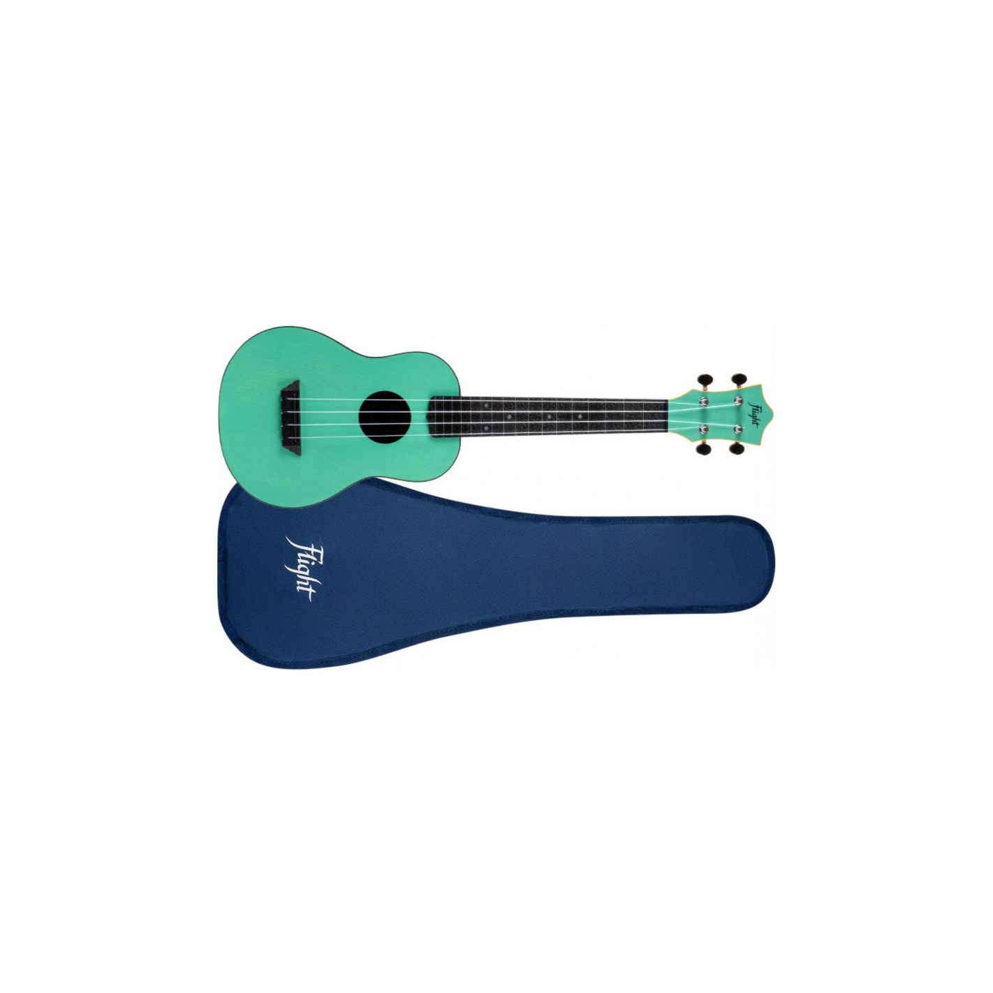 FLIGHT UKELELE CONCERT TUC-35LB TRAVEL AZUL CIELO