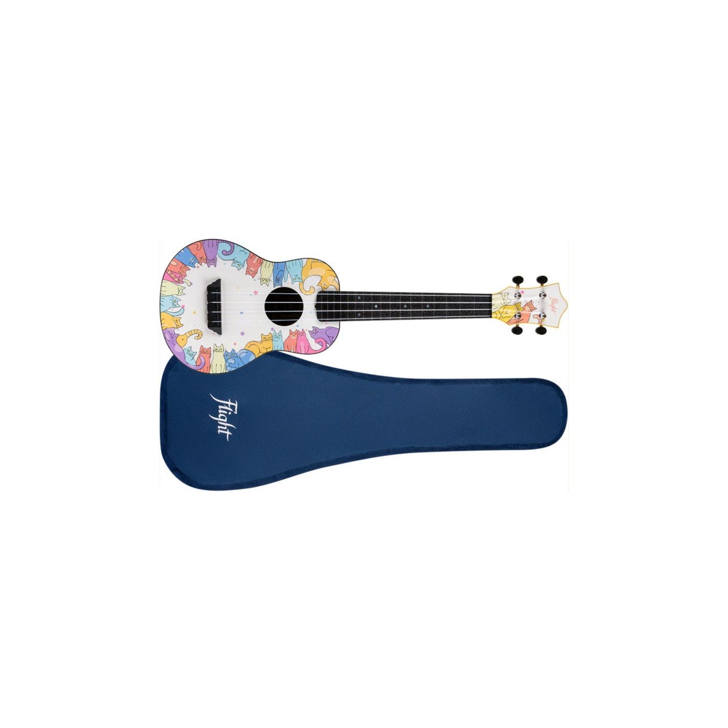 FLIGHT UKELELE CONCERT TUC-KITTY TRAVEL