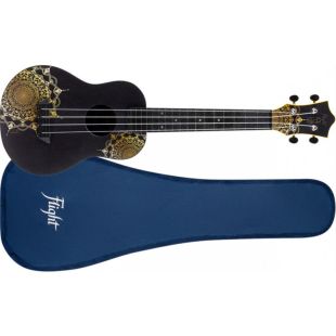 FLIGHT UKELELE CONCERT TUC-40 TRAVEL GD MANDALA