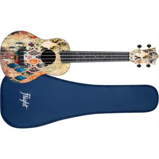 FLIGHT UKELELE CONCERT TUC-40 TRAVEL GRANADA