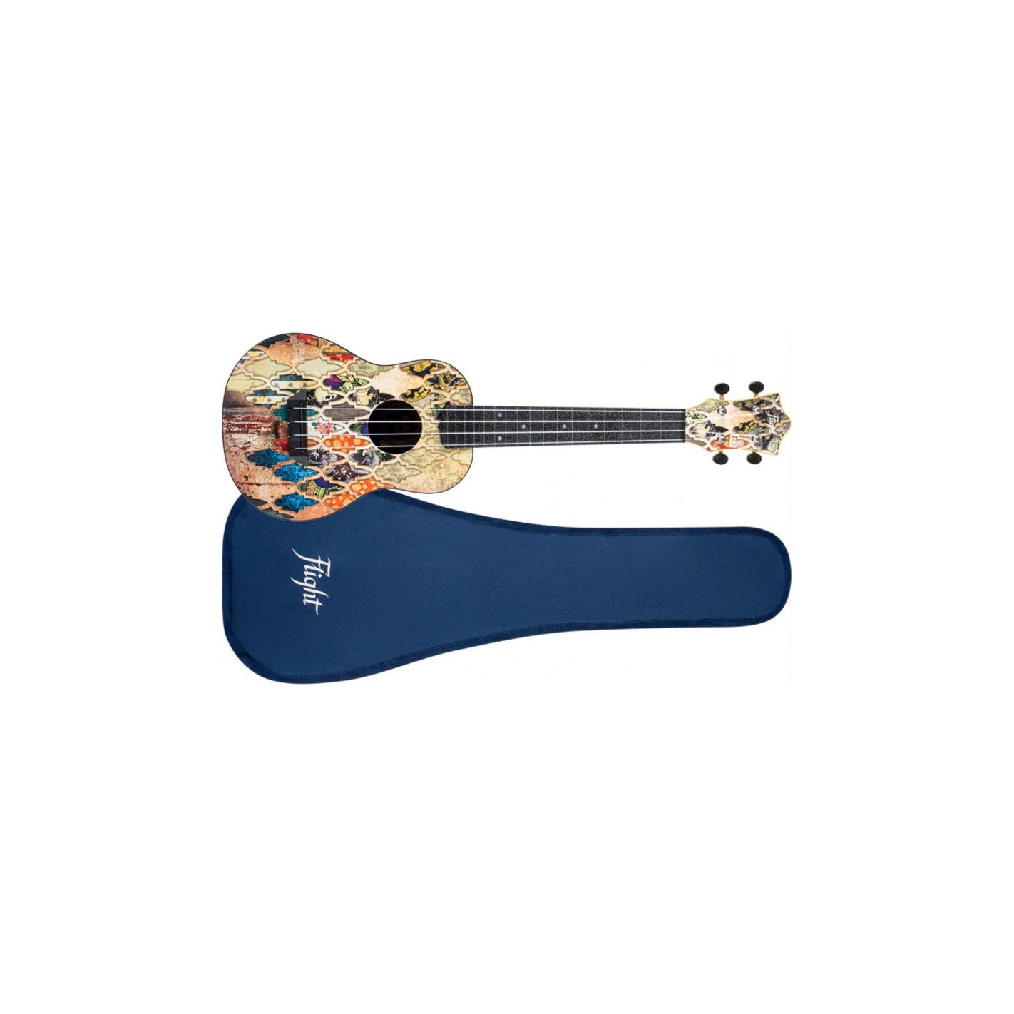 FLIGHT UKELELE CONCERT TUC-40 TRAVEL GRANADA