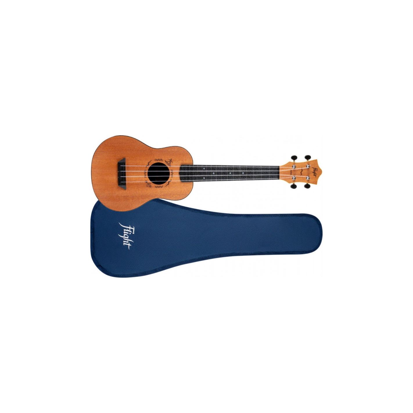 FLIGHT UKELELE CONCERT TUC-53 TRAVEL MAHOGANY