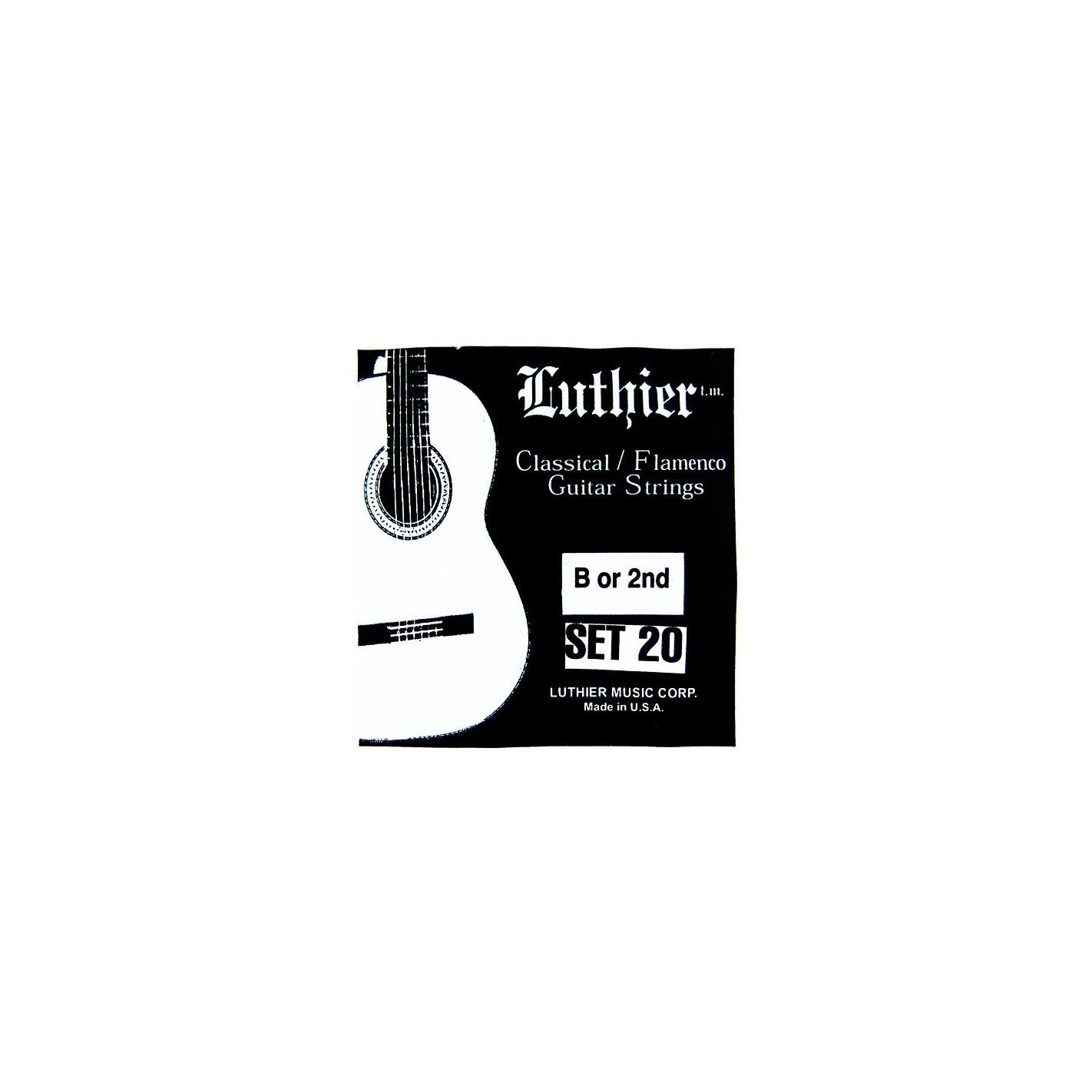 LUTHIER CUERDA 2ND 20 GUITARRA CLASICA LU-S2-20