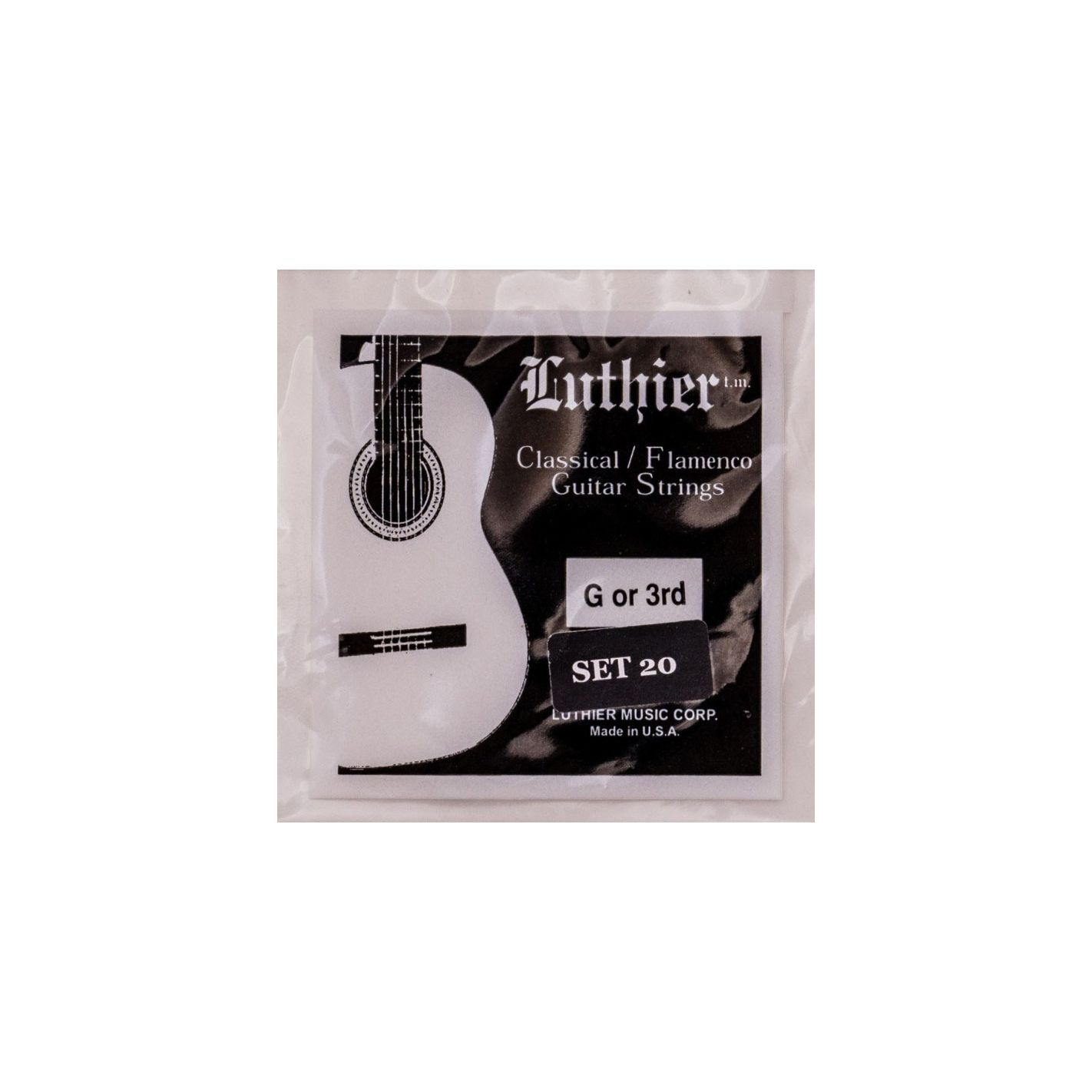 LUTHIER CUERDA 3RD 20 GUITARRA CLASICA LU-S3-20