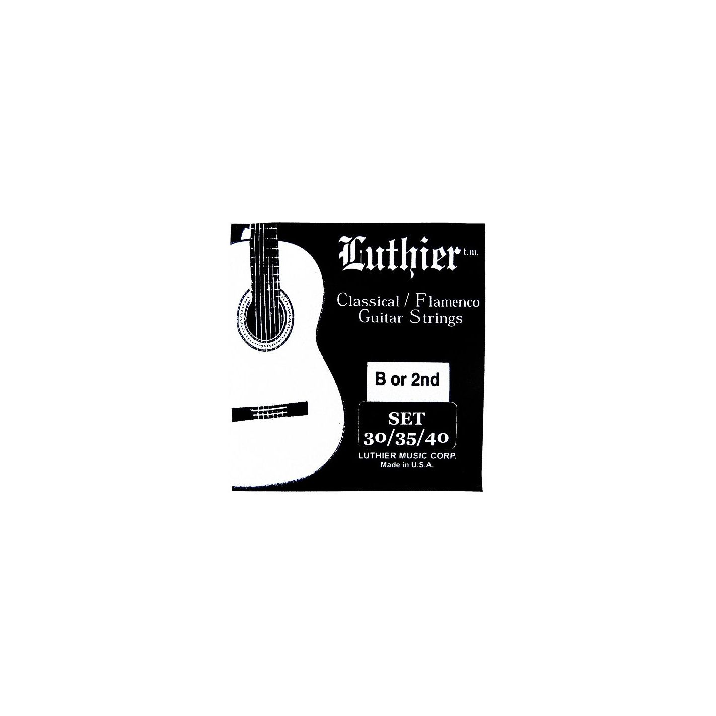 LUTHIER CUERDA 2ND 30 GUITARRA CLASICA LU-S2-30