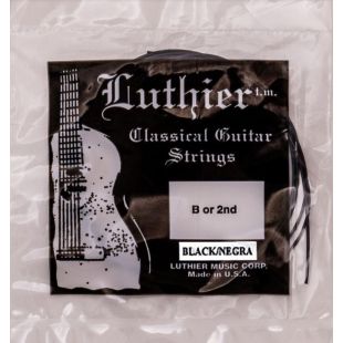LUTHIER CUERDA 2ND NEGRA CLASICA LU-02BK