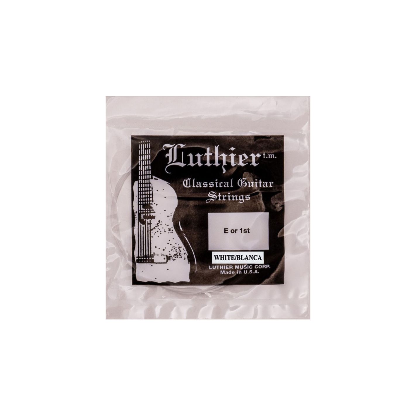LUTHIER CUERDA 1ST BLANCA CLASICA LU-01WH