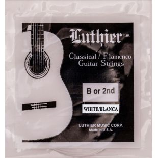 LUTHIER CUERDA 2ND BLANCA CLASICA LU-02WH